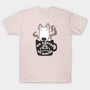 No Coffee No Wuffee T-Shirt